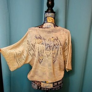 NWOT Nic+Zoe lacey top size Medium